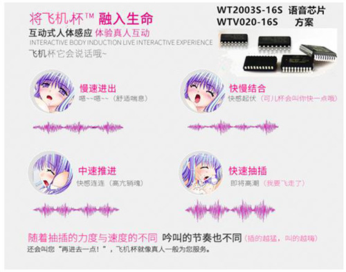 飛機杯語(yǔ)音IC,成人用品語(yǔ)音方案,情趣用品語(yǔ)音芯片推薦 飛機杯語(yǔ)音IC,成人用品語(yǔ)音方案,情趣用品語(yǔ)音芯片推薦